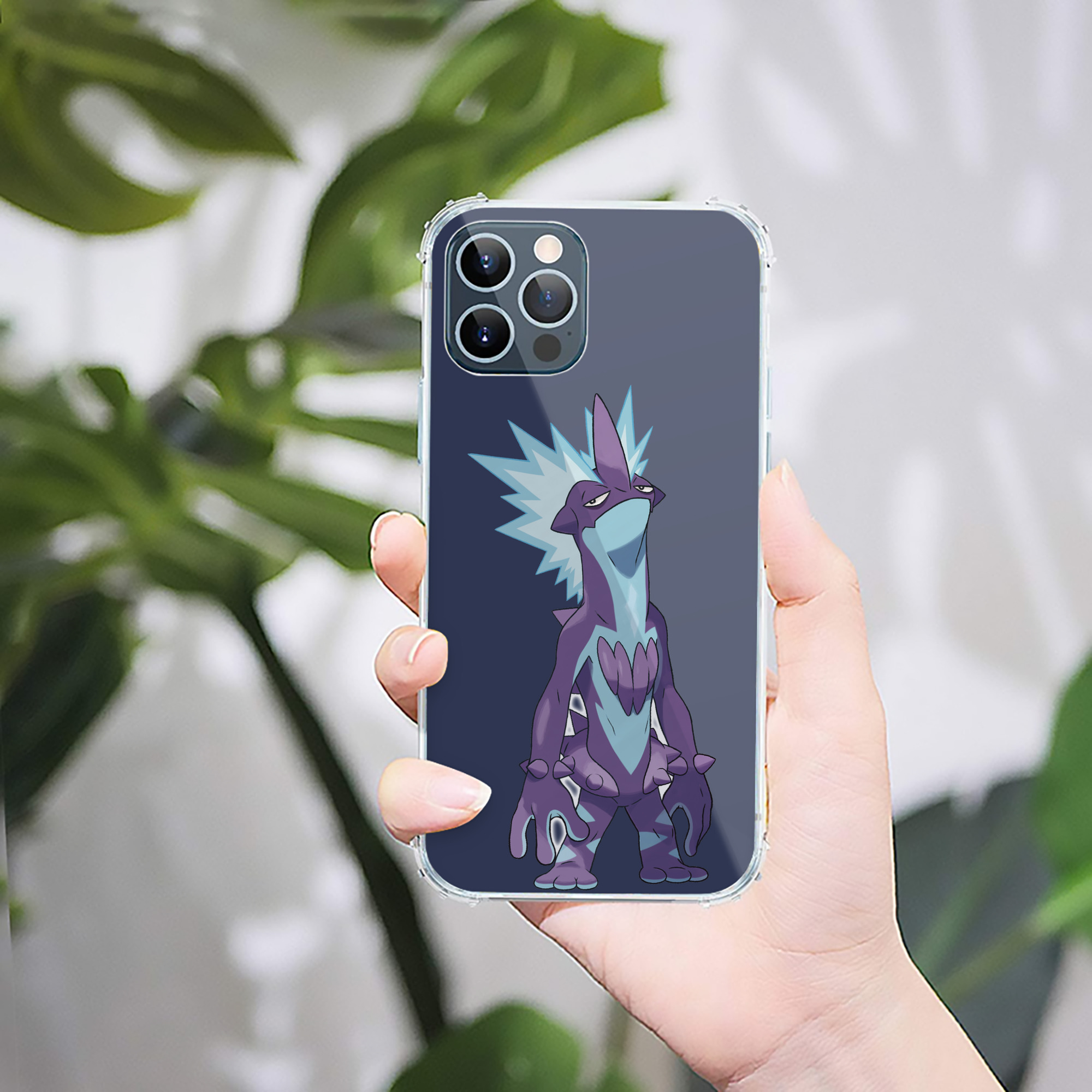 （画像用） ポケットモンスター Pokémon 【iPhone 12シリーズ対応】透明スマホケース（クリアソフトケース）